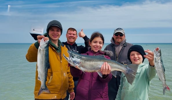 Fishing in Detroit, Michigan