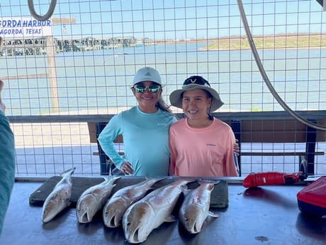 Redfish fishing in Palacios, Texas