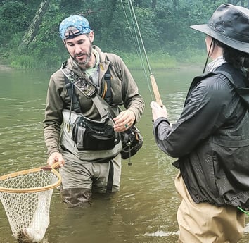 Rainbow Trout fishing in Broken Bow, Oklahoma