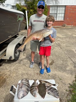 Fishing in Coden, Alabama