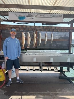 Fishing in Port Isabel, Texas