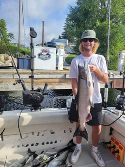 Fishing in Wyandotte, Michigan