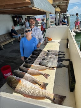 Fishing in Port O&#039;Connor, Texas