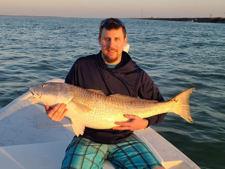 Redfish fishing in Port O'Connor, Texas