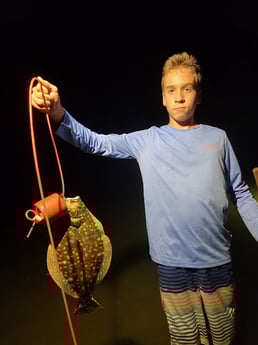 Flounder Fishing in Rio Hondo, Texas