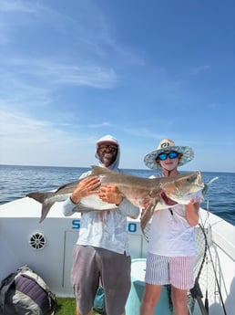 Fishing in Wanchese, North Carolina