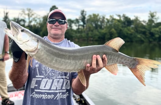 Muskie fishing in Knoxville, Tennessee