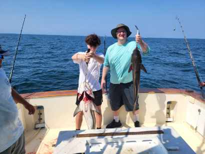 Cobia Fishing in Fernandina Beach, Florida