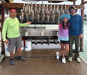 Fishing in Port Isabel, Texas