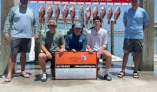 Kingfish, Red Snapper Fishing in Port Aransas, Texas