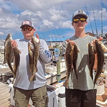 Fishing in Wanchese, North Carolina