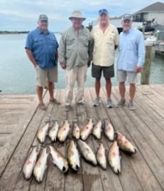 Redfish Fishing in Port O'Connor, Texas