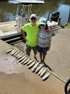 Fishing in Bon Secour, Alabama