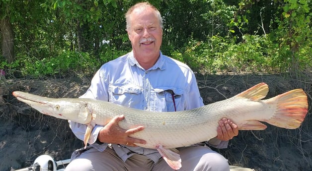Alligator Gar fishing in Corsicana, Texas