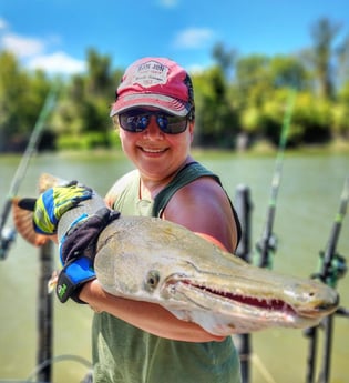 Alligator Gar Fishing in Port Aransas, Texas