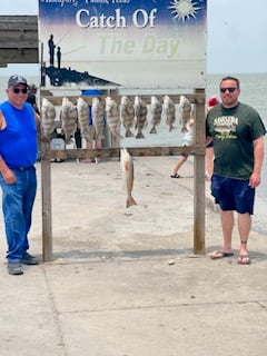 Fishing in Rockport, Texas