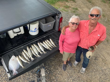 Flounder, Speckled Trout / Spotted Seatrout fishing in Port Arthur, Jefferson County