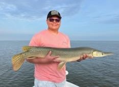 Alligator Gar Fishing in New Orleans, Louisiana