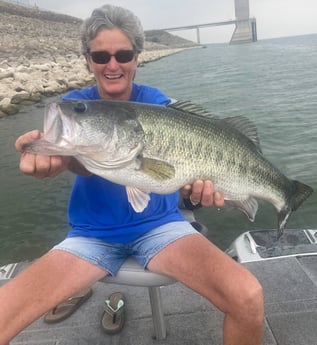 Largemouth Bass fishing in Zapata, Texas