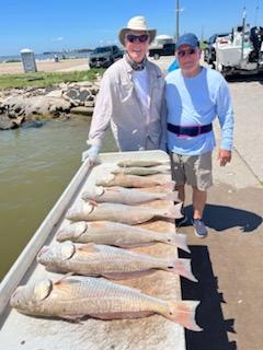 Fishing in Galveston, Texas