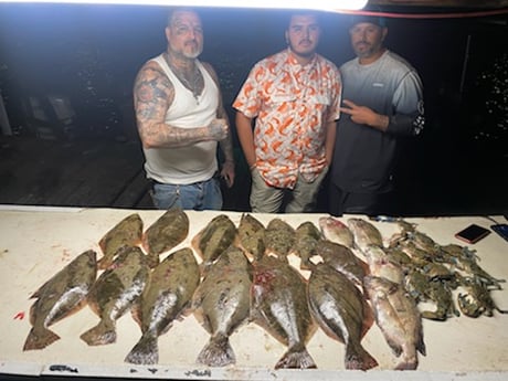 Crab, Flounder, Sheepshead Fishing in Galveston, Texas