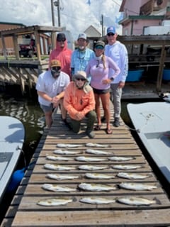 Fishing in Port O&#039;Connor, Texas