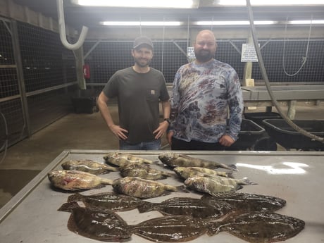 Black Drum, Flounder Fishing in Matagorda, Texas