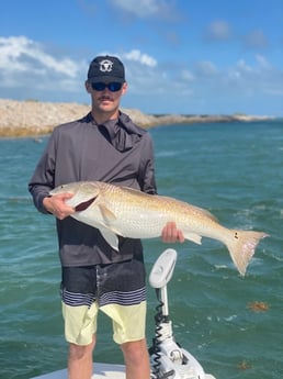 Redfish fishing in Port O'Connor, Texas