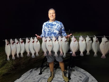 Flounder Fishing in Rio Hondo, Texas