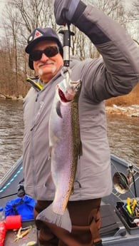Steelhead Fishing in Verona Beach, New York