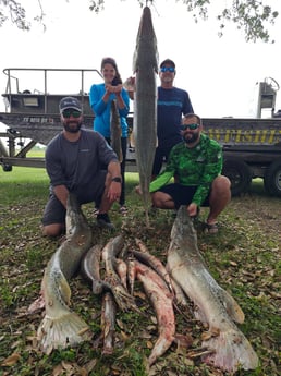 Alligator Gar Fishing in Livingston, Texas