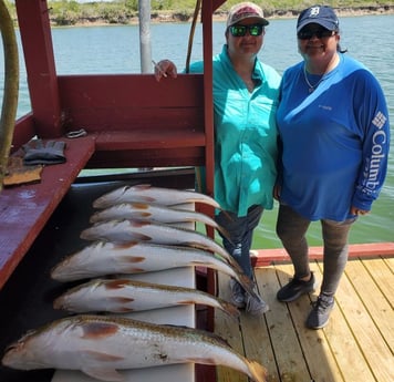 Redfish fishing in South Padre Island, Texas