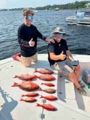 Red Snapper Fishing in Panama City, Florida
