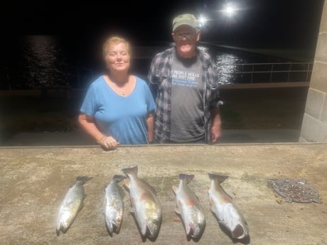 Redfish, Speckled Trout / Spotted Seatrout Fishing in Palacios, Texas