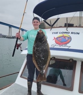 Halibut Fishing in San Diego, California