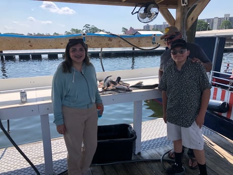 Blue Catfish Fishing in Orange Beach, Alabama