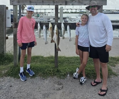 Fishing in Aransas Pass, Texas