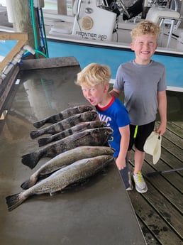 Fishing in Galveston, Texas