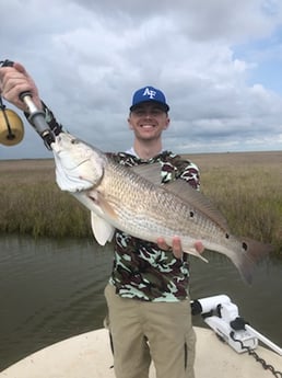 Redfish fishing in Matagorda, Texas, USA