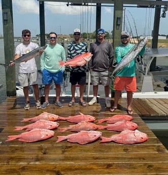Kingfish, Red Snapper Fishing in Freeport, Texas