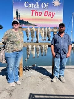 Fishing in Rockport, Texas