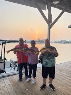 Fishing in Port Isabel, Texas