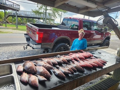 Fishing in Yscloskey, Louisiana