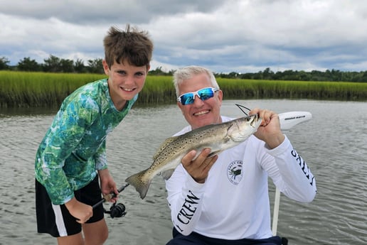 Speckled Trout Fishing in Mount Pleasant, South Carolina
