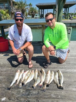 Speckled Trout Fishing in Port O&#039;Connor, Texas