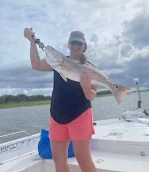 Redfish fishing in Johns Island, South Carolina