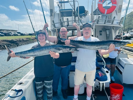 Wahoo fishing in Kapa&#039;a, Hawaii