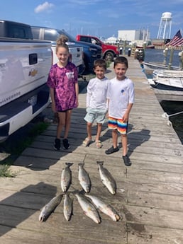 Speckled Trout / Spotted Seatrout fishing in Wanchese, North Carolina