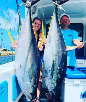 Yellowfin Tuna fishing in Kapa&#039;a, Hawaii