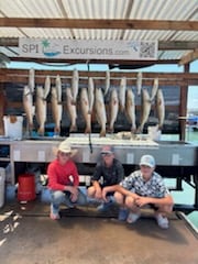 Fishing in Port Isabel, Texas